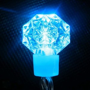 La corde de RVB LED allume des lumières décoratives de Noël de LED de diamant / flocon de neige